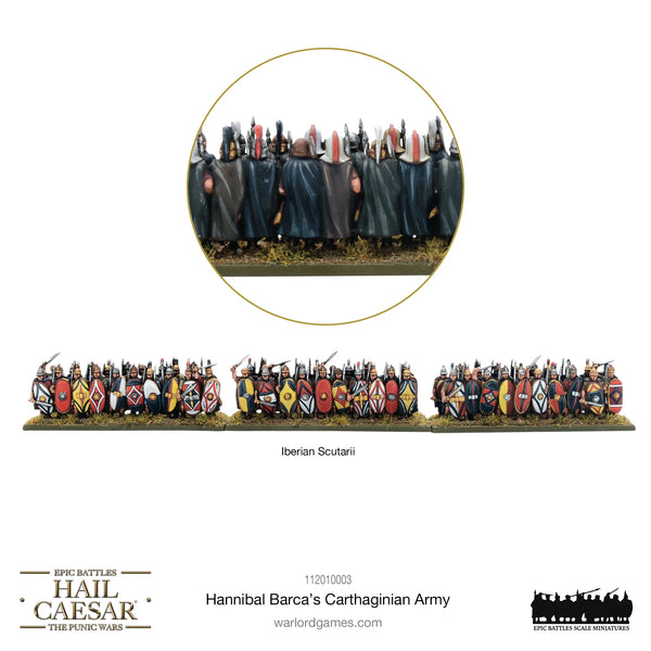 Hail Caesar Epic Battles (Punic Wars): Hannibal Barca's Cathaginian Army