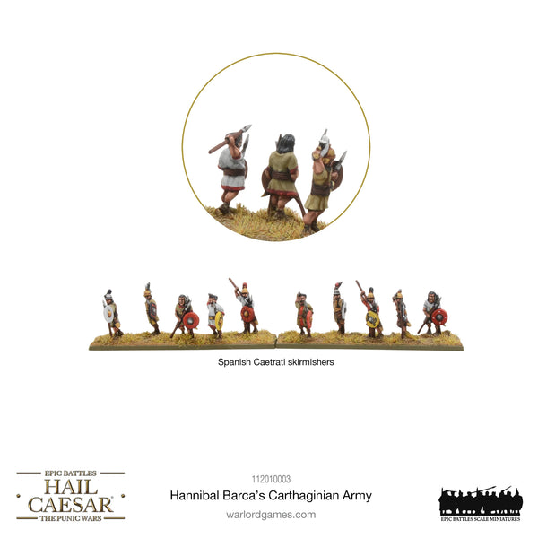 Hail Caesar Epic Battles (Punic Wars): Hannibal Barca's Cathaginian Army