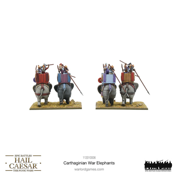 Hail Caesar Epic Battles (Punic Wars): Catharginian War Elephants