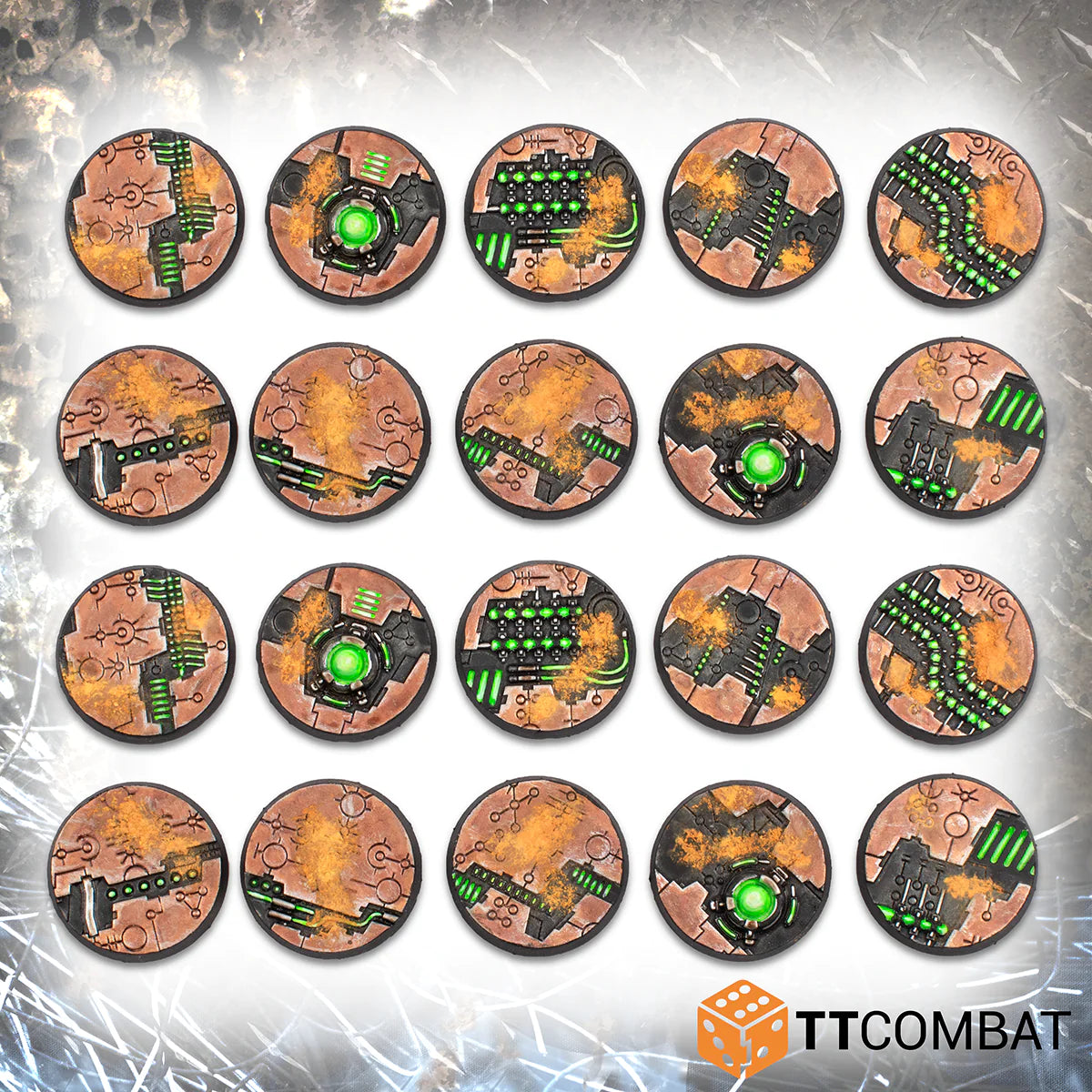 28mm Tomb World Bases - Resin Bases