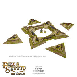 Pike & Shotte Epic Battles Star Fort scenery pack