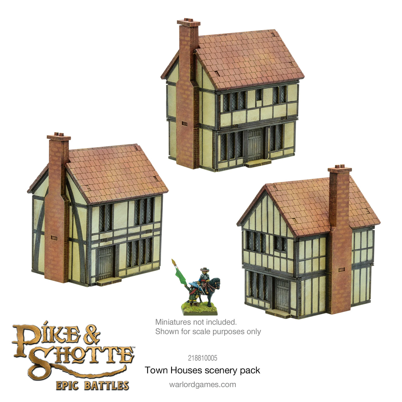 Pike & Shotte Epic Battles Town Houses scenery pack