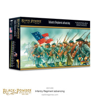 Black Powder American Civil War Infantry Regiment (advancing)