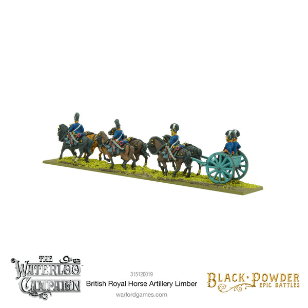 Black Powder Epic: Napoleonic British Royal Horse Artillery Limber