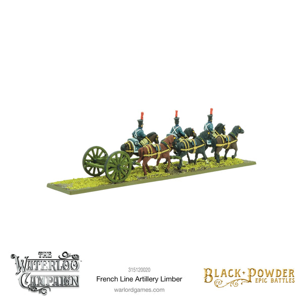 Black Powder Epic: Napoleonic French Line Artillery Limber