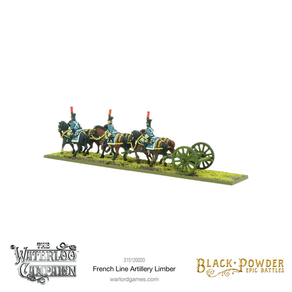 Black Powder Epic: Napoleonic French Line Artillery Limber