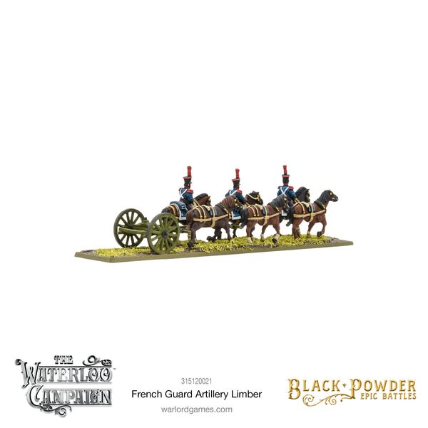 Black Powder Epic: Napoleonic French Guard Artillery Limber