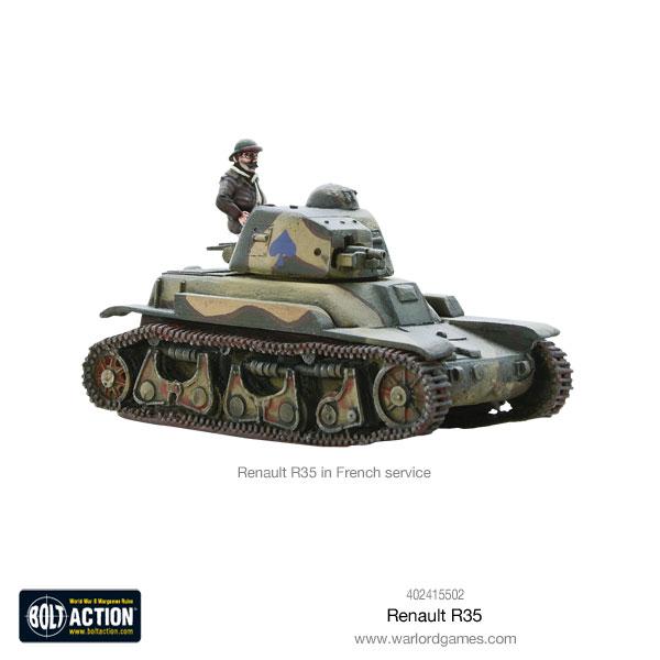 Renault R-35 Tank - French Army