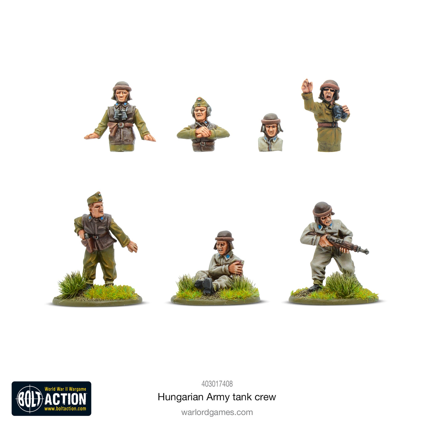 Hungarian Tank Crew - Bolt Action Warlord Games