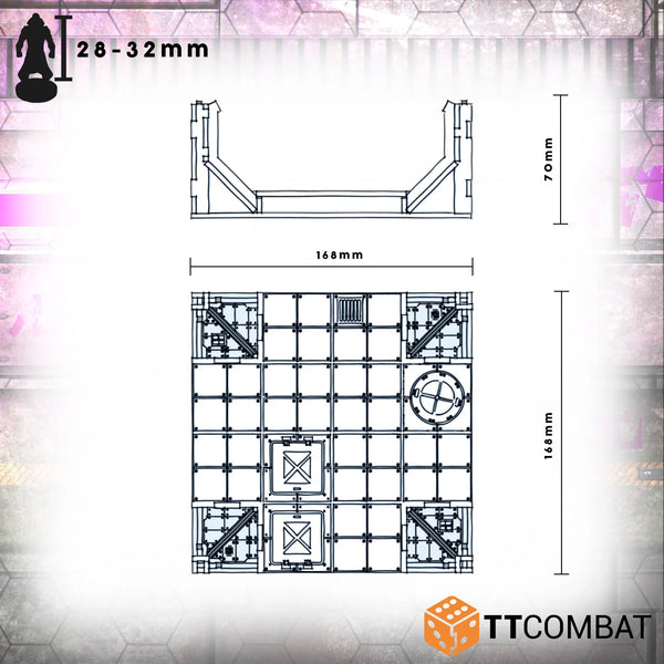 Mod-Co-N: 4 Way Cross Section