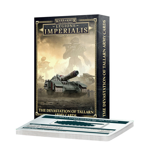 Warhammer Legions Imperialis: Devastation of Tallarn Army Cards