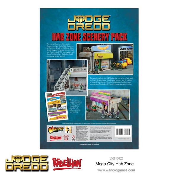 Mega-City Hab Zone Scenery Set