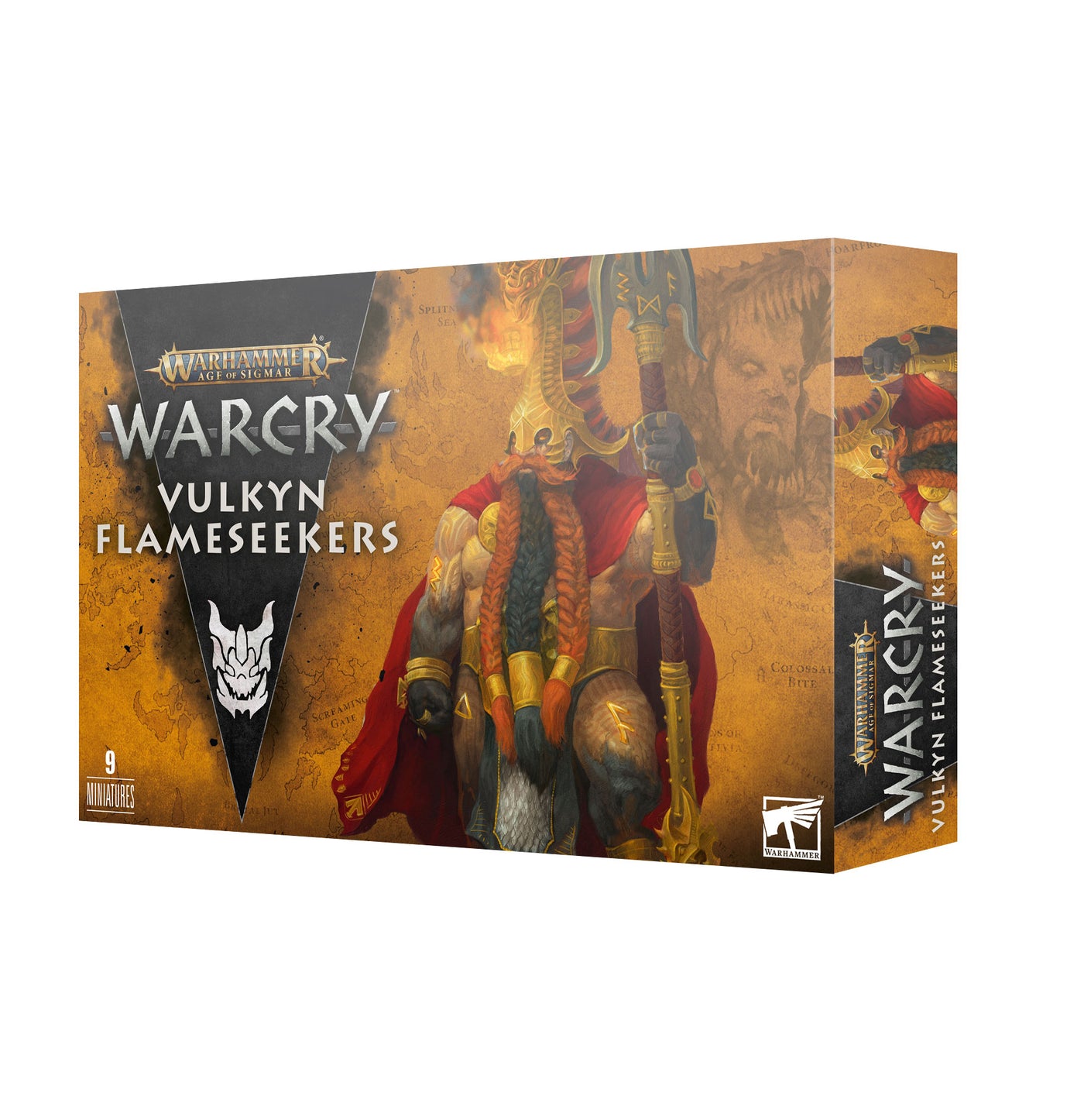 Warcry - Fyreslayers - Warcry Vulkyn Flameseekers Warband