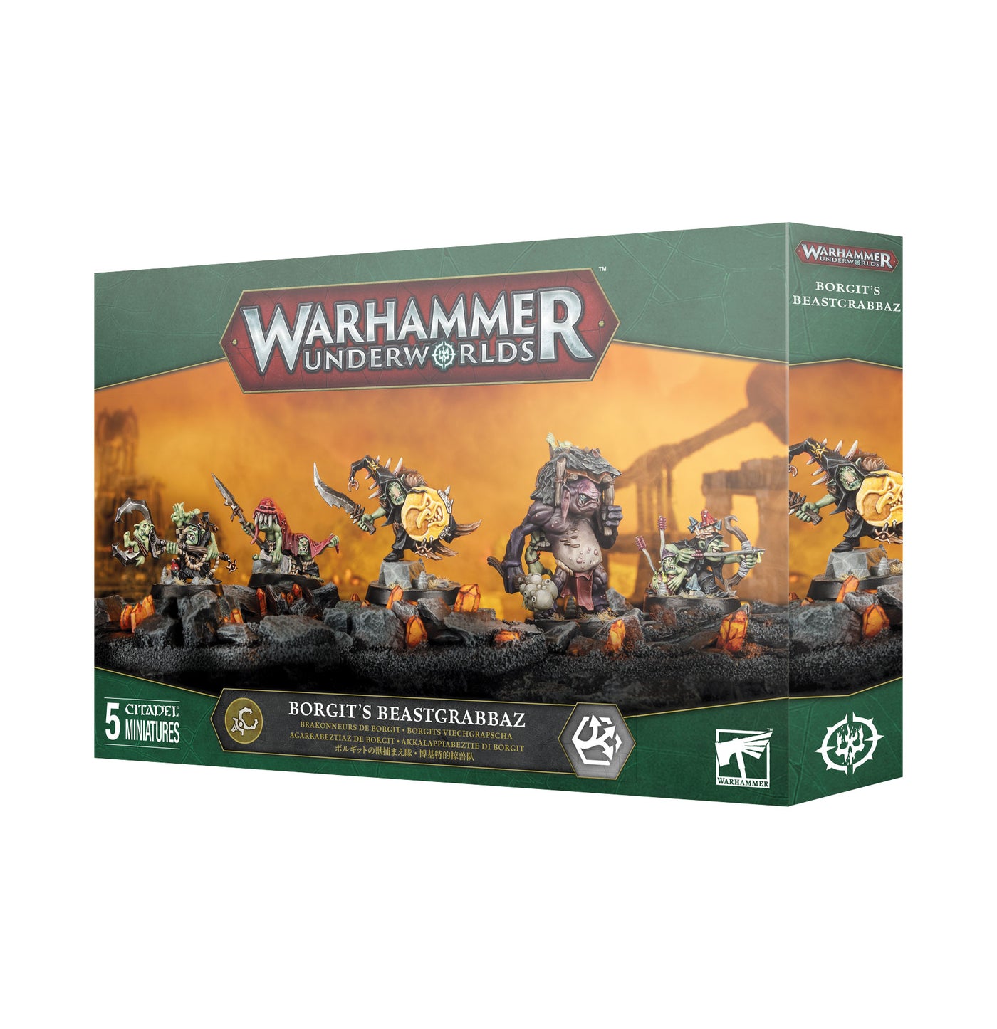 Warhammer Underworlds: Borgit's Beastgrabbaz - Games Workshop