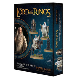 Middle Earth Strategy Battle Game - Forces Of Evil - Saruman The White & Grima