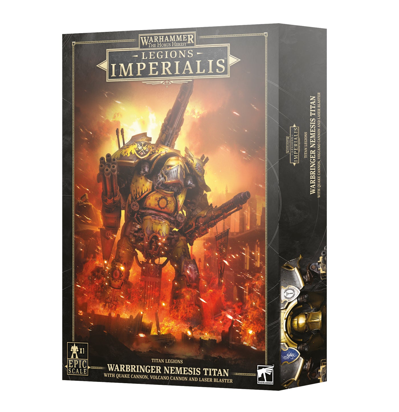 Games Workshop - Legions Imperialis - Warbringer Nemesis Titan W/Quake Cannon