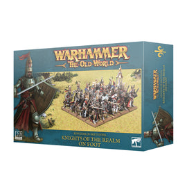 Warhammer The Old World - Kingdom Of Bretonnia - Bretonnia Knights Of The Realm On Foot