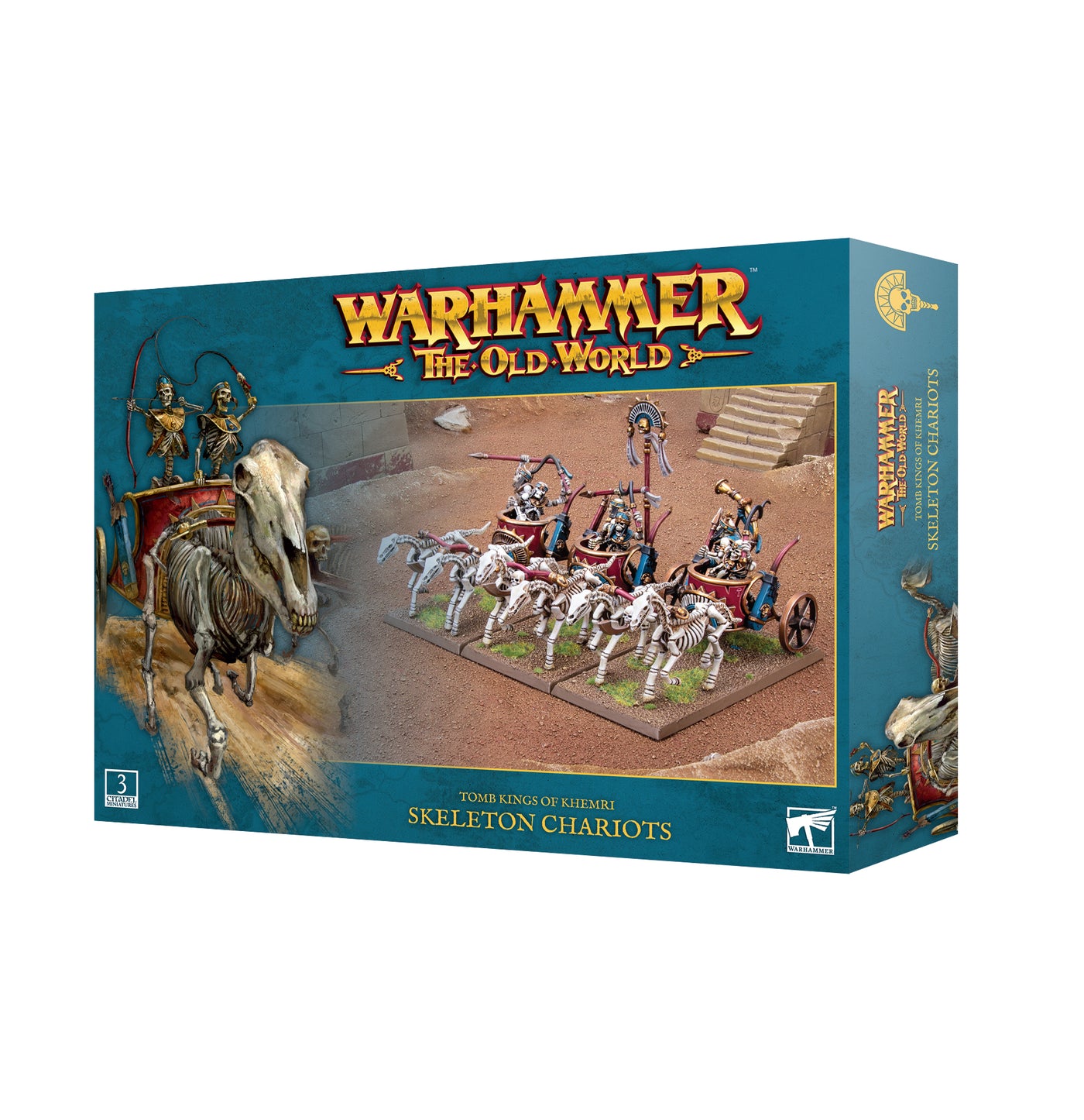 Warhammer The Old World - Tomb Kings Of Khemri - Skeleton Chariots