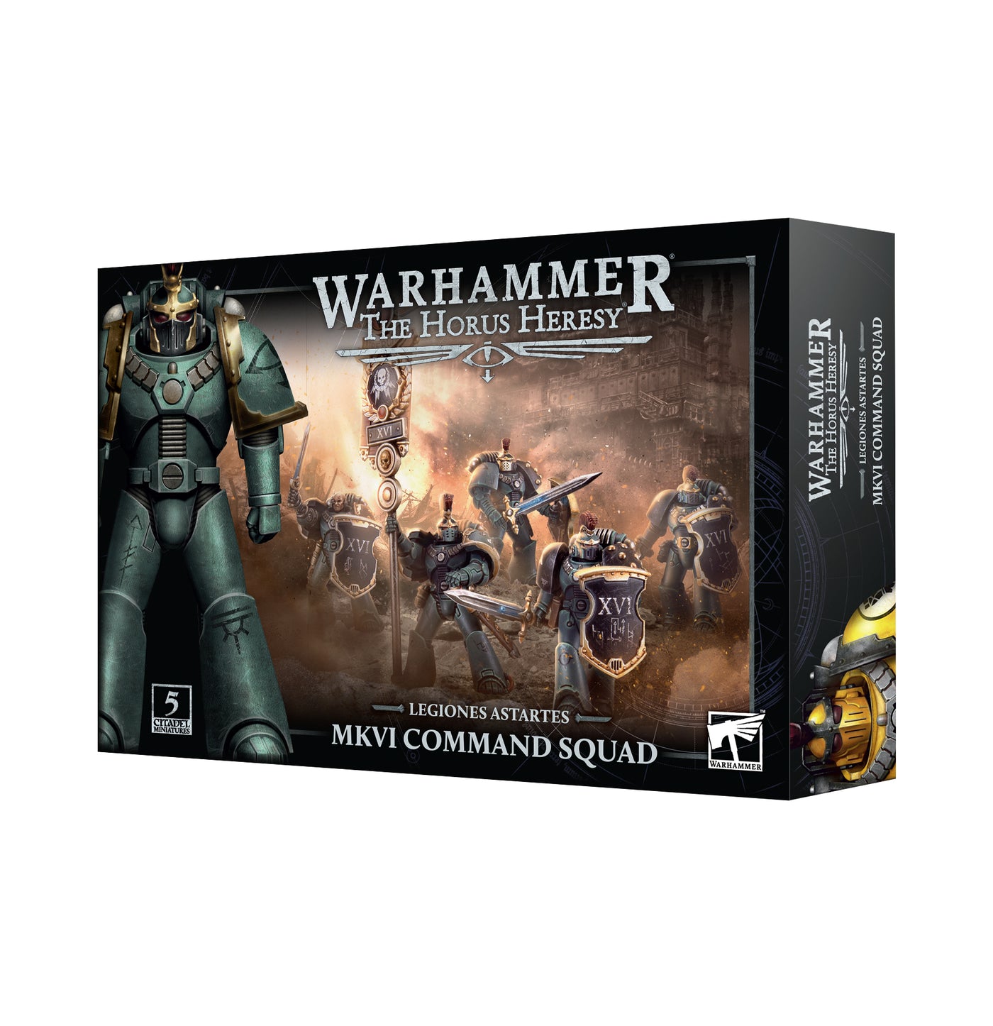 Games Workshop - Legions Imperialis - Legiones Astartes Mk 6 Command Squad