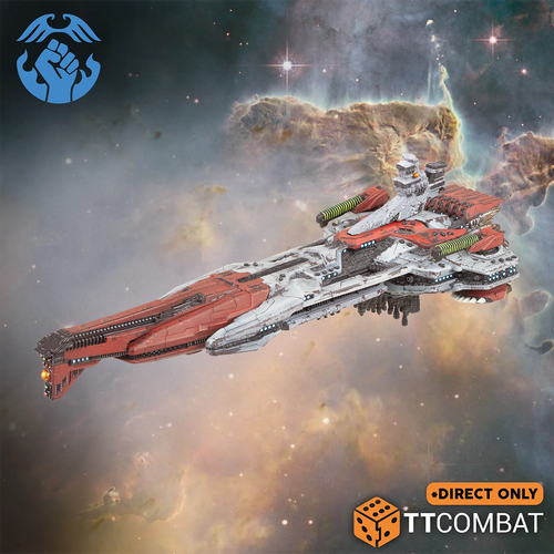 Resistance Amazon Battleship - Dropfleet Commander 2.0