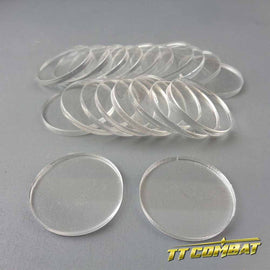 Round Clear Bases (30mm)