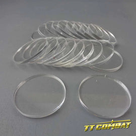 Round Clear Bases (32mm)