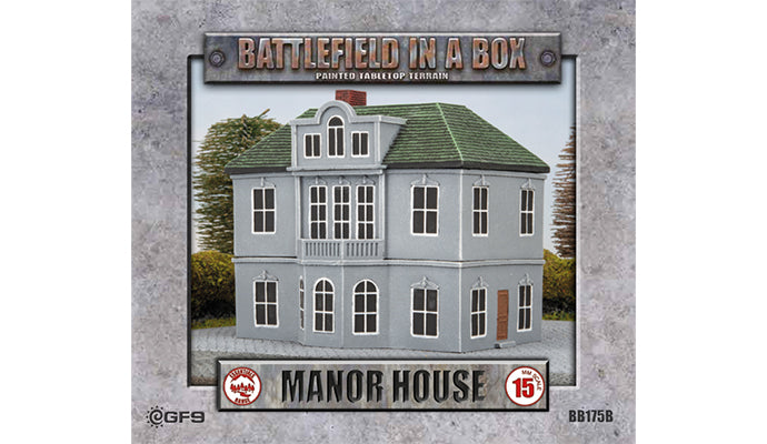 European Manor House Grey Green Limited Edition - Battlefied in a Box