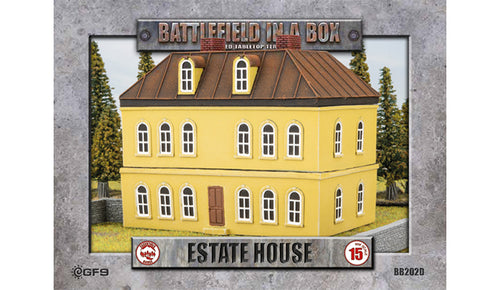 European Estate House Yellow Limited Edition - Battlefield in a Box