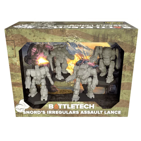 Battletech Snord’s Irregulars Assault Lance