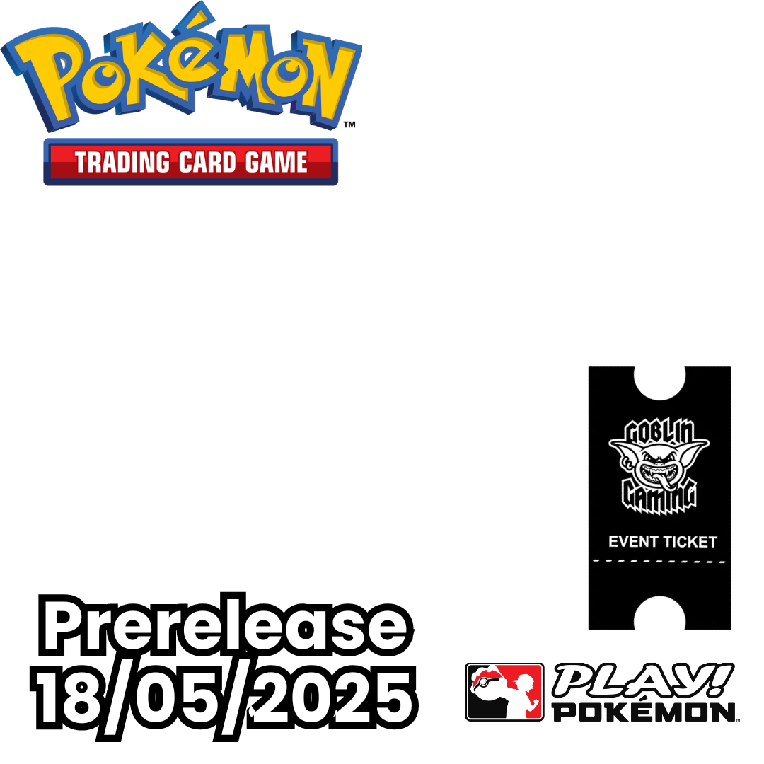 Pokemon Destined Rivals Prerelease 18/05/2025