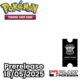 Pokemon Destined Rivals Prerelease 18/05/2025