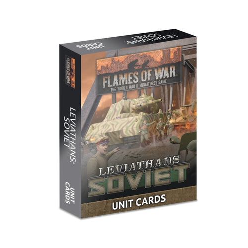 Late War Leviathans Soviet Unit Cards (Limited Edition) - Flames Of War