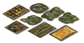 TerrainCrate: Fantasy Gaming Templates (x8)