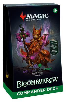 MTG: Bloomburrow Commander Deck Display - Squirreled Away