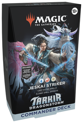 MTG: Tarkir Dragonstorm Commander Deck Jeskai Striker - Wizards of the Coast