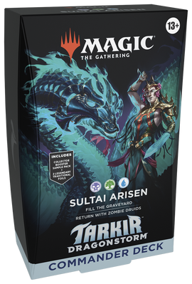 MTG: Tarkir Dragonstorm Commander Deck Sultai Arisen - Wizards of the Coast