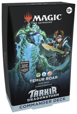 MTG: Tarkir Dragonstorm Commander Deck Temur Roar - Wizards of the Coast