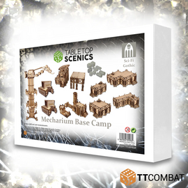 TTCOMBAT MDF Sci-Fi Gothic Mecharium Base Camp White Box Bundle