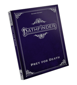 Pathfinder 2nd Edition Prey for Death Special Edition Pathfinder Adventure