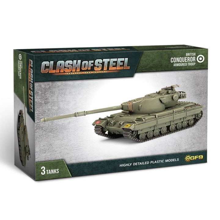 Conqueror Heavy Tank Troop - Clash of Steel