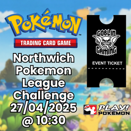 Pokemon League Challenge Entry 27/04/2025 @ 10:30