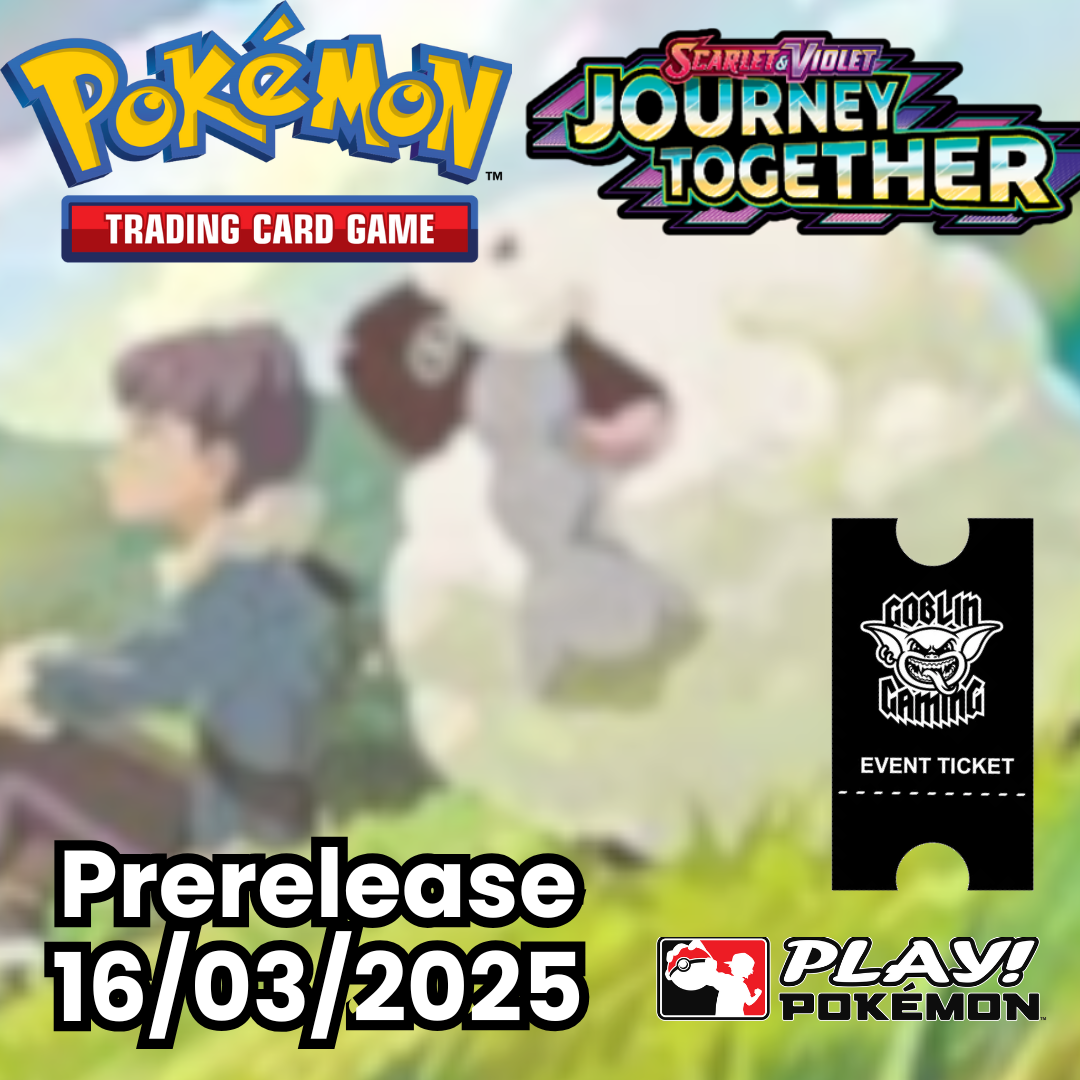 Pokemon Journey Together Prerelease 16/03/2025