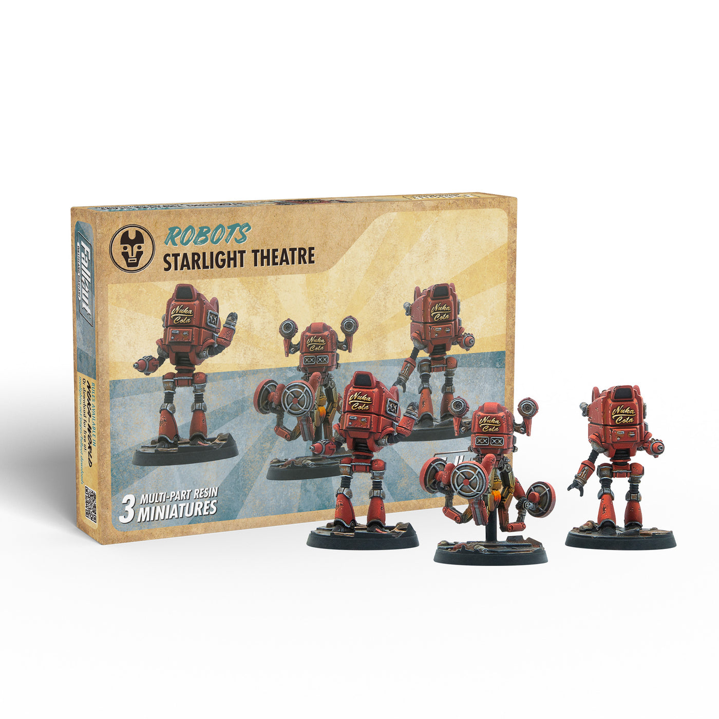 Fallout Wasteland Warfare Robots - Starlight Theatre Staff