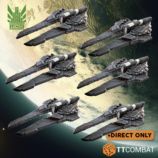 UCM Corvettes - Dropfleet Commander 2.0