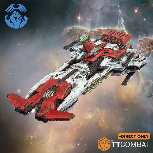 Resistance Trident Battleship - Dropfleet Commander 2.0