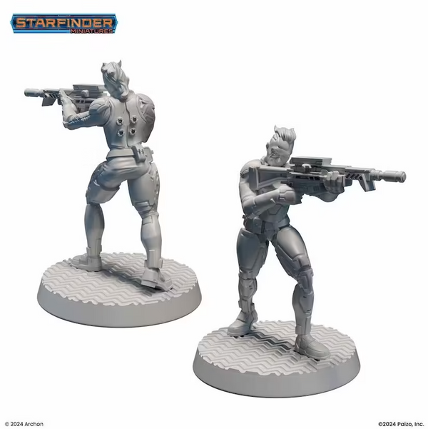 Android Hired Gun - Starfinder Miniatures