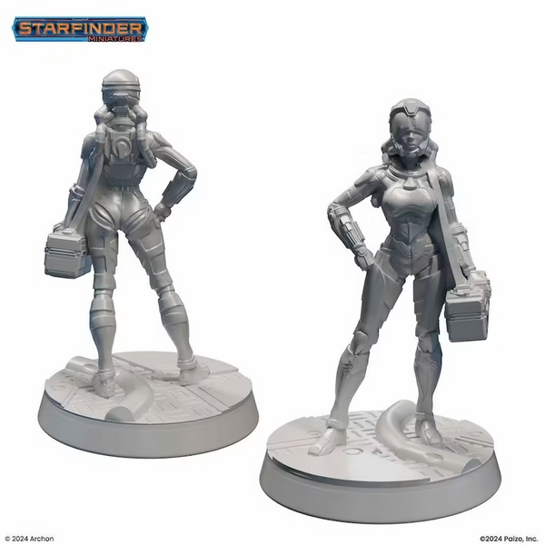 Human Ace Pilot - Starfinder Miniatures