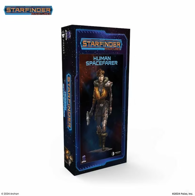 Human Spacefarer - Starfinder Miniatures