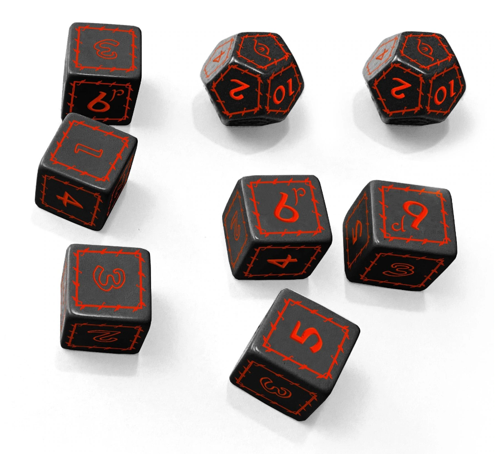 The One Ring: Black Dice Set