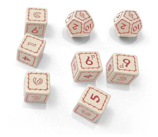 The One Ring: White Dice Set